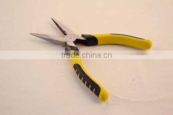 American type high carbon steel long nose pliers