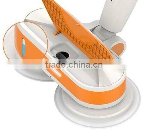 2016 MOPA new innovative multifunction pin electric mop waxer scrubber polisher auto-cleaning microfiber cleaner