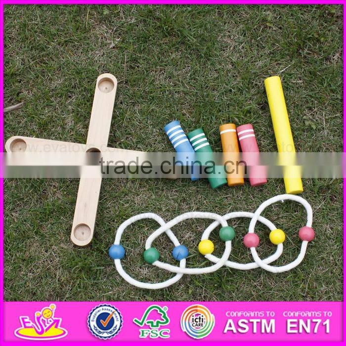 2016 hot sale baby wooden ring toss,top fashion kids wooden ring toss,high quality children wooden ring toss W01A162