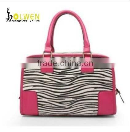 2014 Fashion zebras handbag for young women
