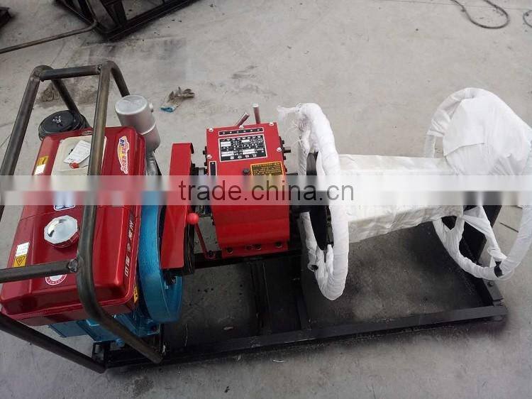 30-50M wire rop cable winch made in China/ 3T gasoline power cable winch