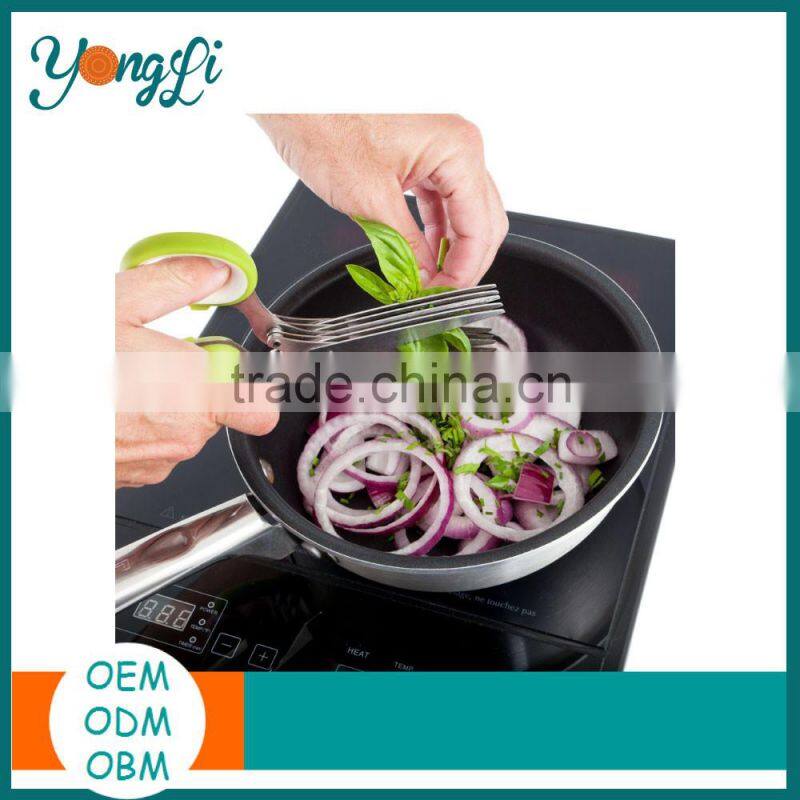 Food Grade Stainless Steel Multi-Function Kitchen Vegetables Cutting Scissors