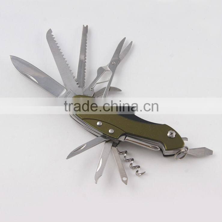 2014 Newest high quality stainless steel pocket multi knife tools KG5011L6