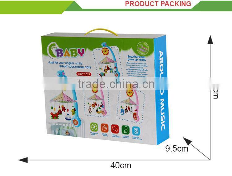 Newest product plastic cartoon hanging music wall hanging bell