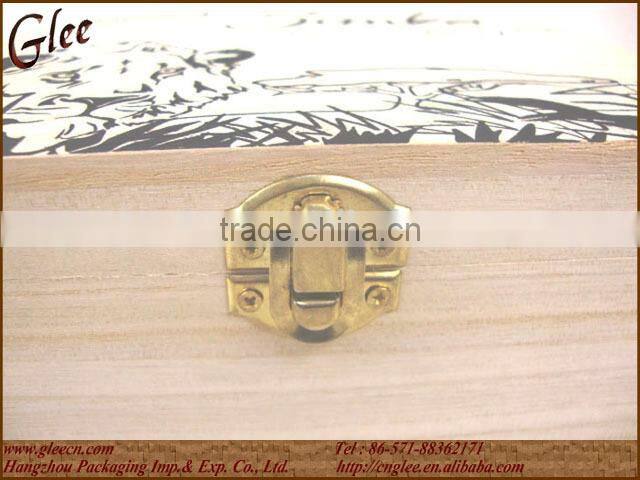 Eco-Friendly Wood Tea Bags Box