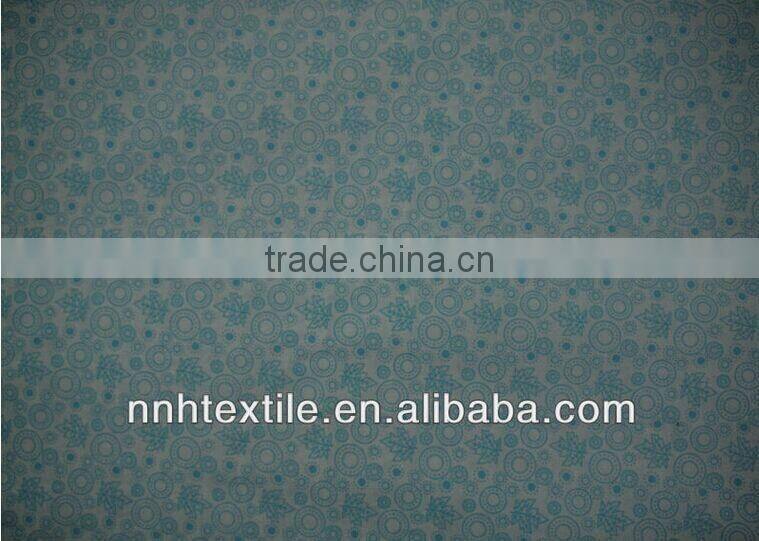 low price 100% polyester good print flower print fabric wholesale