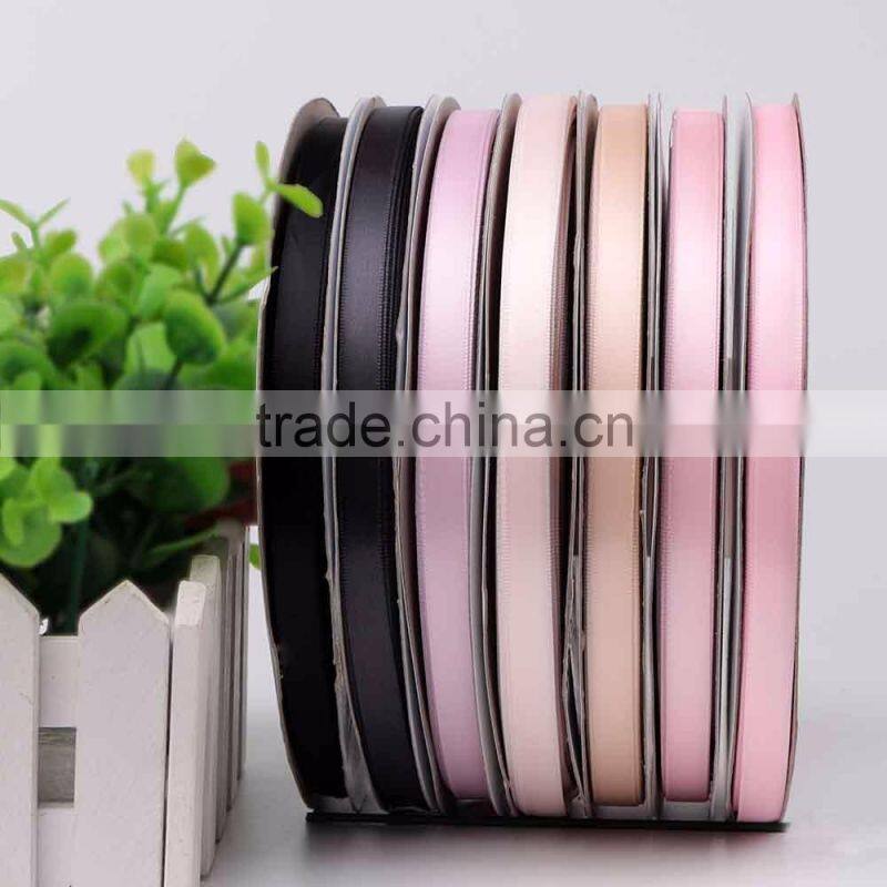Discount Solid Polyester Satin Ribbon 10cm