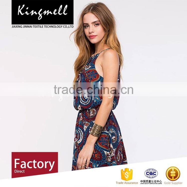 Custom digital printing polyester fabric textile fabric design