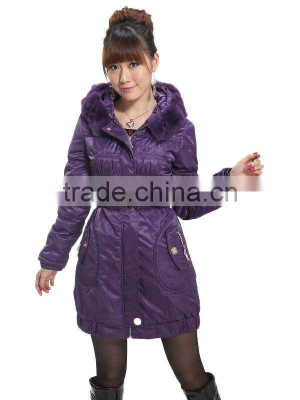 2013 Women's long style of warm winter coat