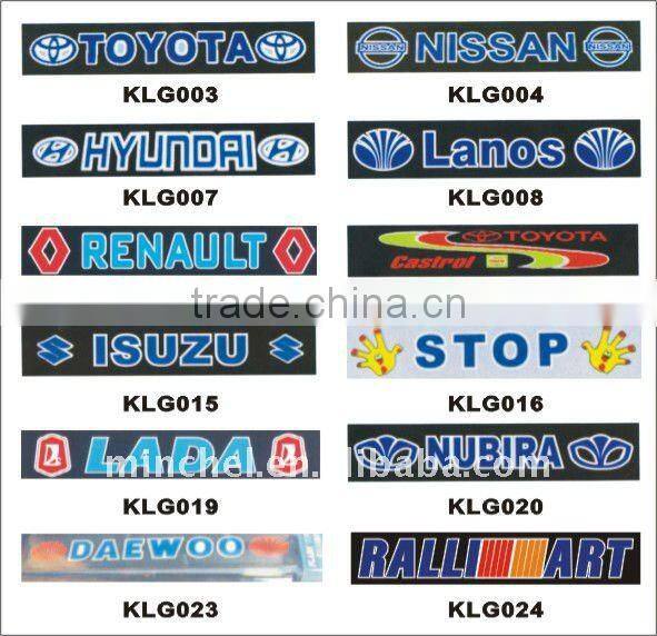 el car sticker (CE, RoHS, Lower power consumption, no heat genrated, no radiation)
