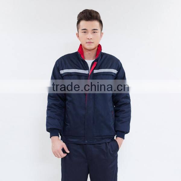 Fancy winter/Spring reflective safety jacket polyester painters/st/uniforms workwear