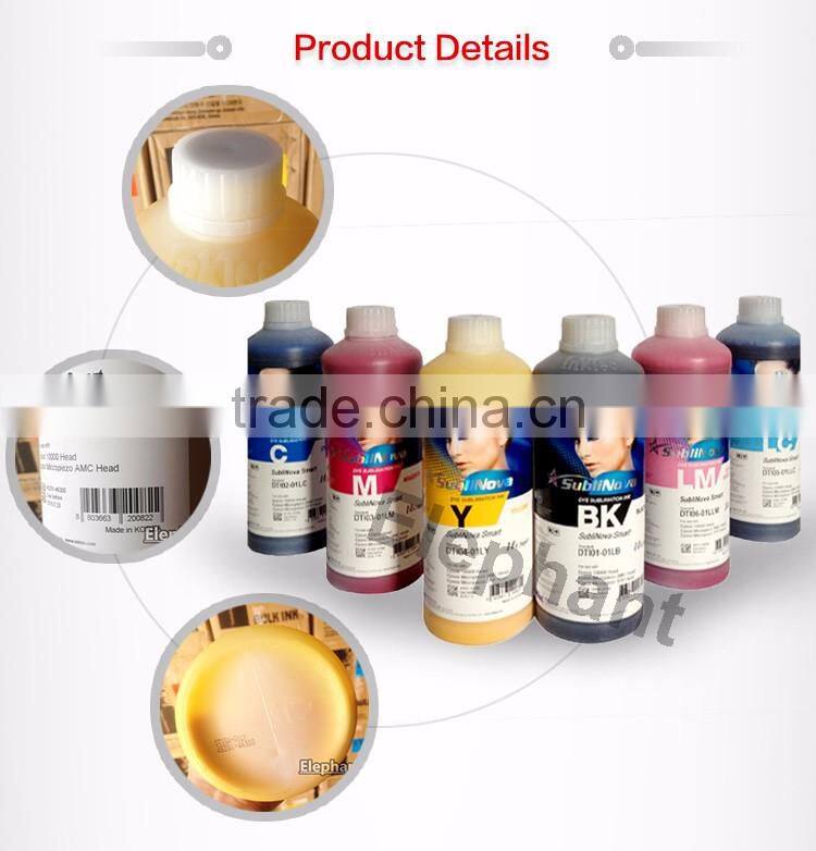 Korea best quality wholesale Sublinova Smart DTI Sublimation Digital Printing Ink DX5 For Transfer Paper