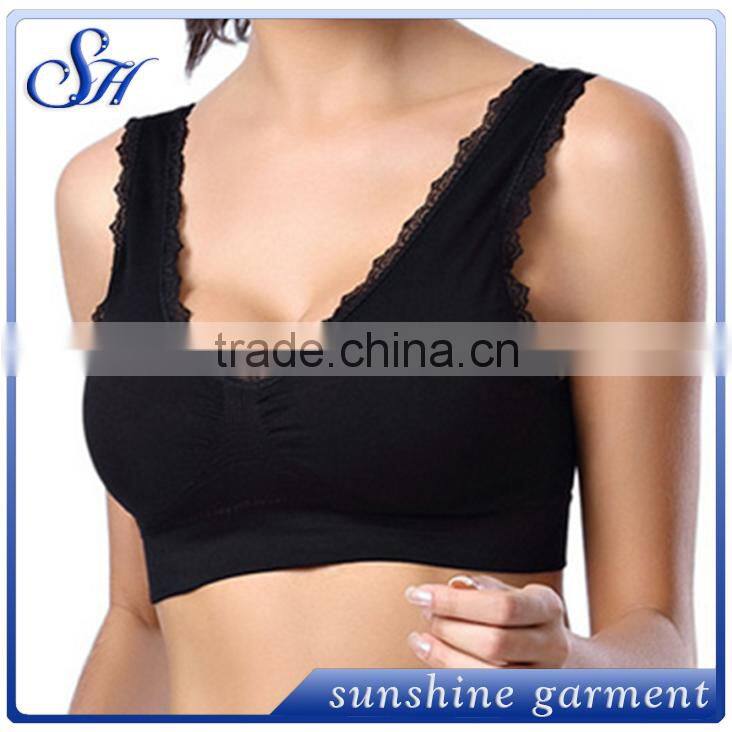 Sexy women yoga fitness stretch workout tank top