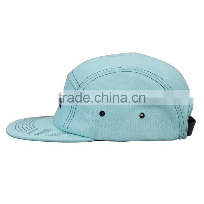 Blank 5 panel cap hat flat brim hot sell wholesale camp caps
