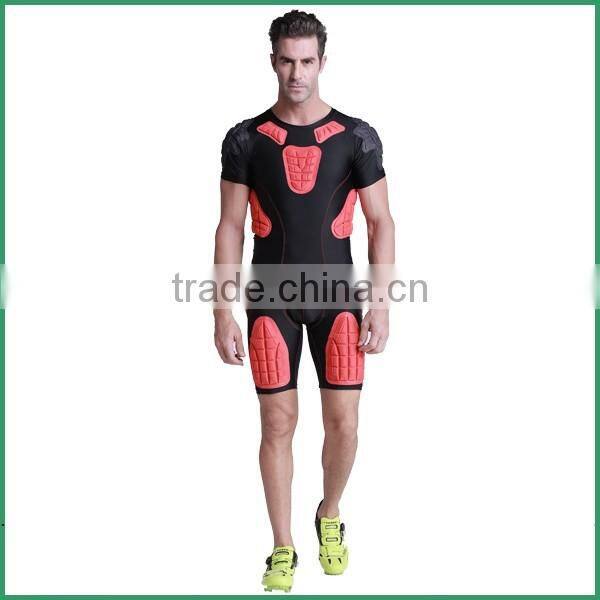 2017 high quality Padded Protector Compression Shirt And Short