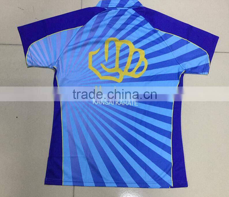 100%polyester customized polo shirts with OEM brands/logos