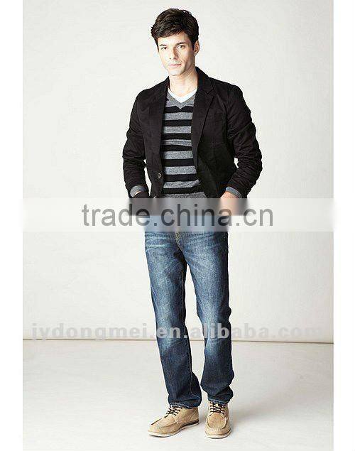 100%cotton mens classic suit Korean style