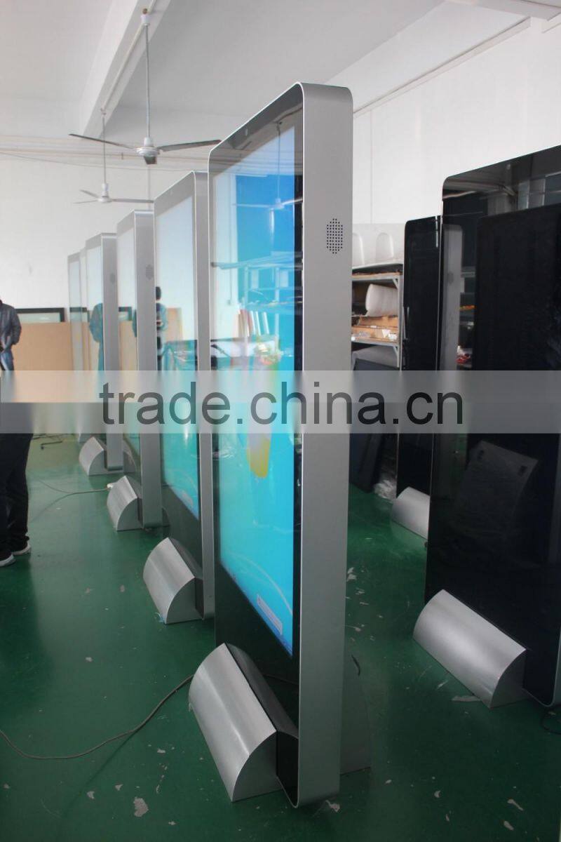 65inch large screen computer monitor stand kiosk