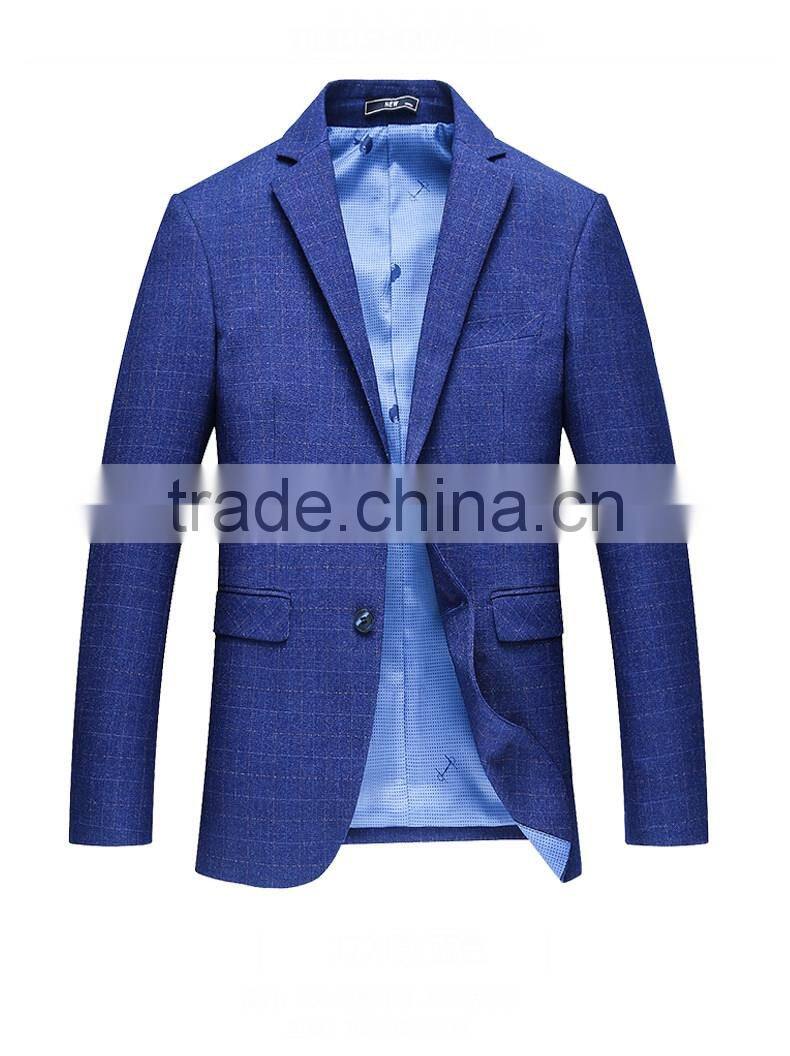 Oem Design Blue Custom Blazer Men Casual Latest Suits Jacket In Fashion