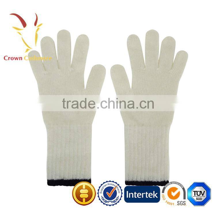 Cashmere Wool Cheap Knit Gloves Children Winter Knit Gloves