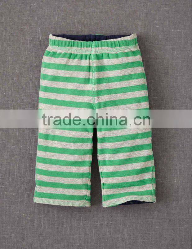 TODDLER BOYS PANT WITH STRIPED KNEE PATCH