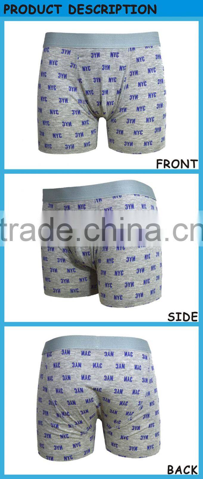 Hot Selling Latest Men's Underwear Boxer Briefs