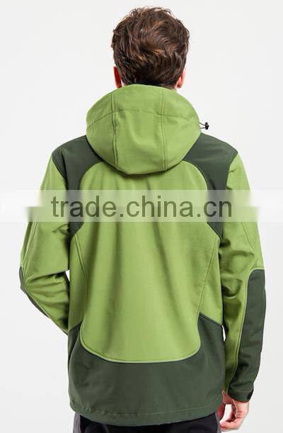 Instocked oem Softshell fleece jacket windbreaker outdoor nice design hiking jacket fishing jacket