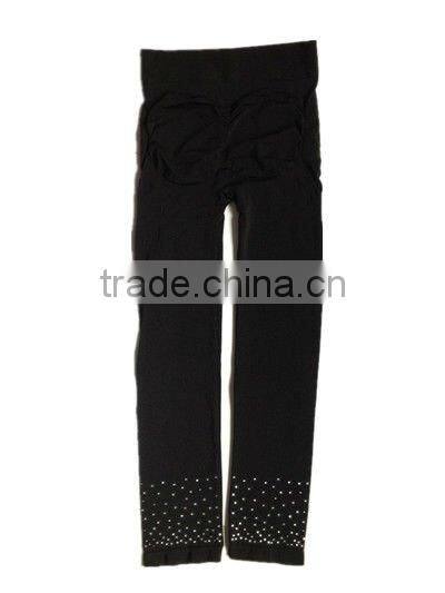 seamless pantyhose leggings with diamond