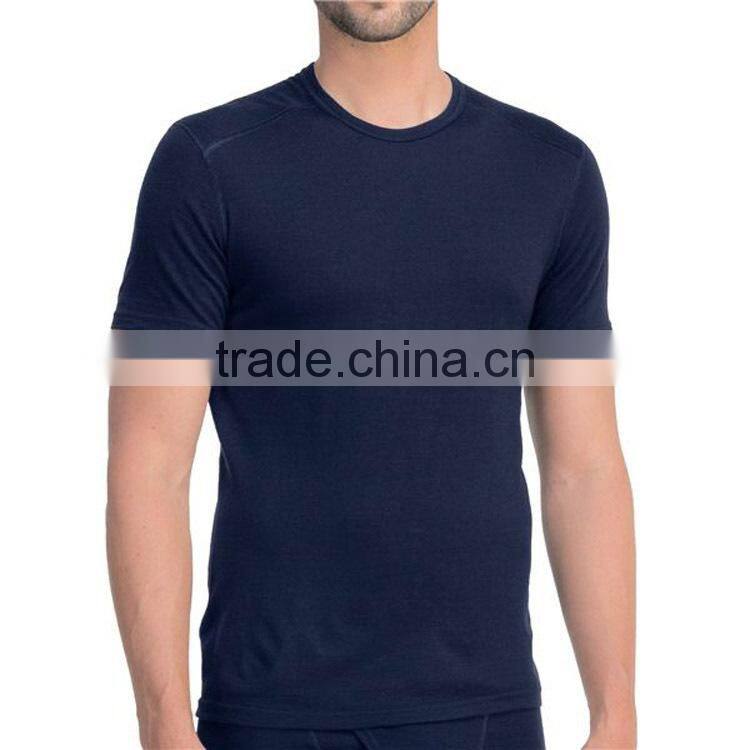 Custom men's t shirt/t-shirt/merino wool tee shirt