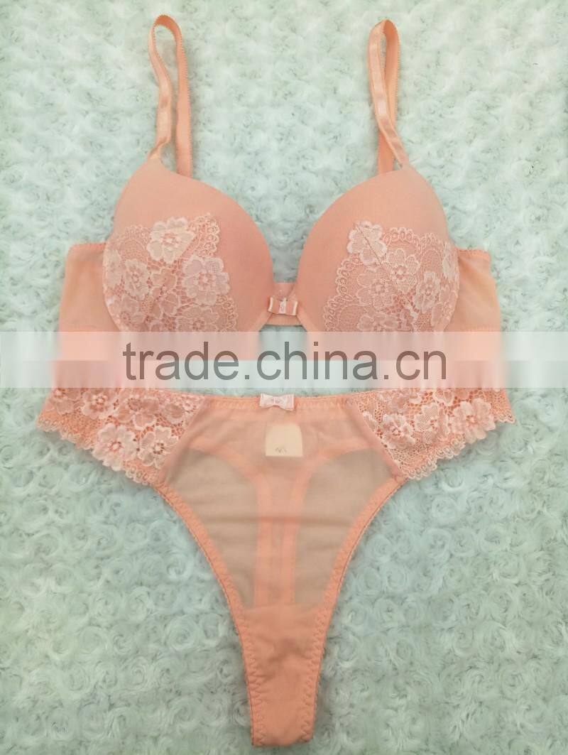 Women's Lace Sexy Lingerie Underwear Suit Bra+G-string Bra & Panty Set