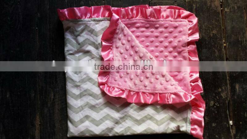 grey whiteChevron Minky Blanket Minky Baby Blanket Floor blanket, nap blanket, crib blanket, car blanket stroller blanket