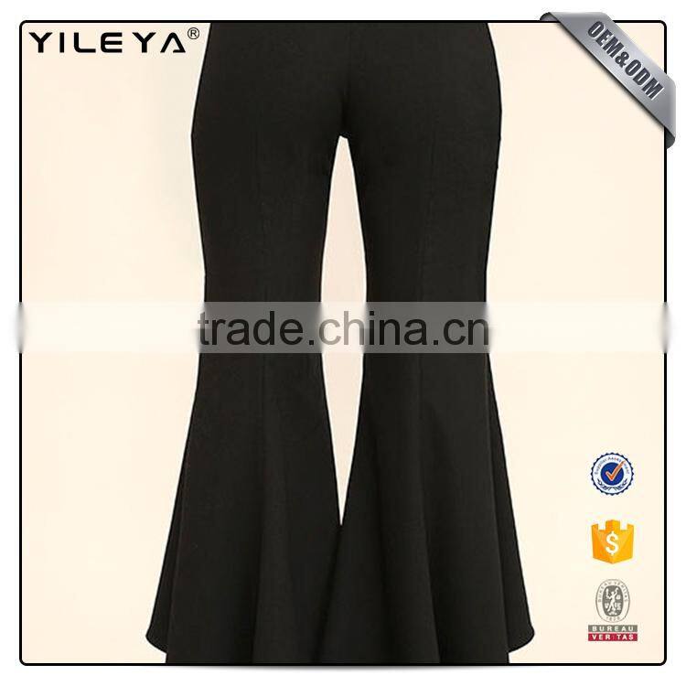 New model long wide leg pants for women,custom chinese women's pants