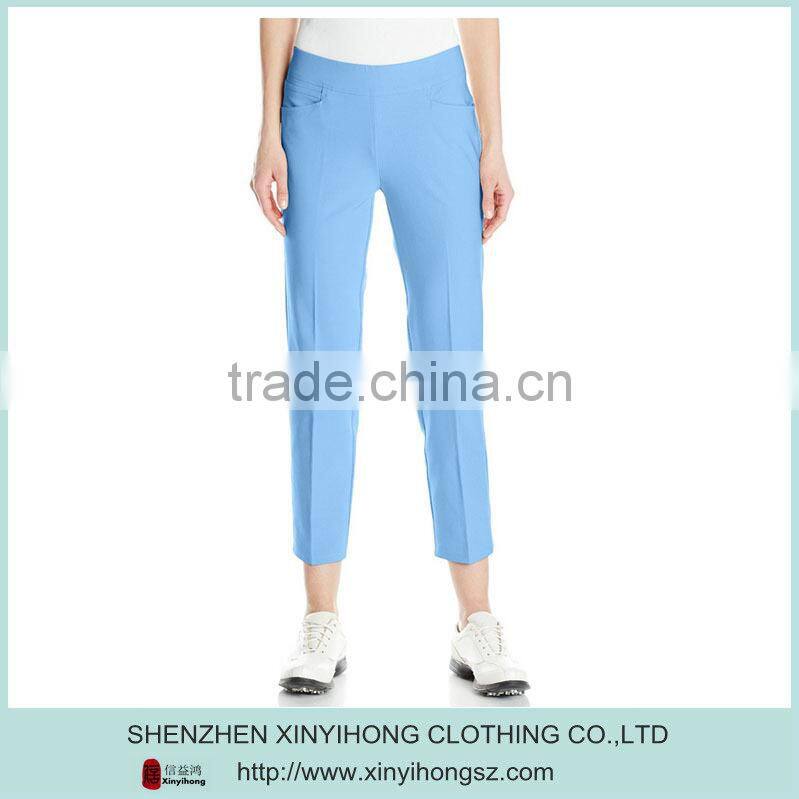 OEM Service Dry Fit Performance Golf Trousers , ladies golf pants with high quality