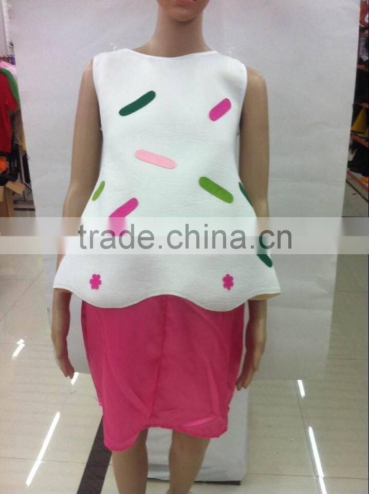 cosplay costume Role-playing Ice cream shape costume for girl