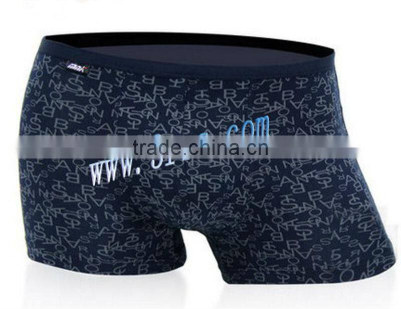 Custom handsome men's bamboo famous branded boxers briefs