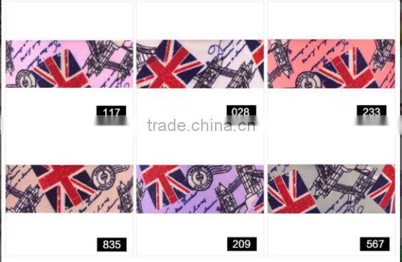 hi-ana ribbon 169 100 Yard British Flag Ribbon 25mm - Union Jack UK Ribbon - Grosgrain Ribbon 1" Wide