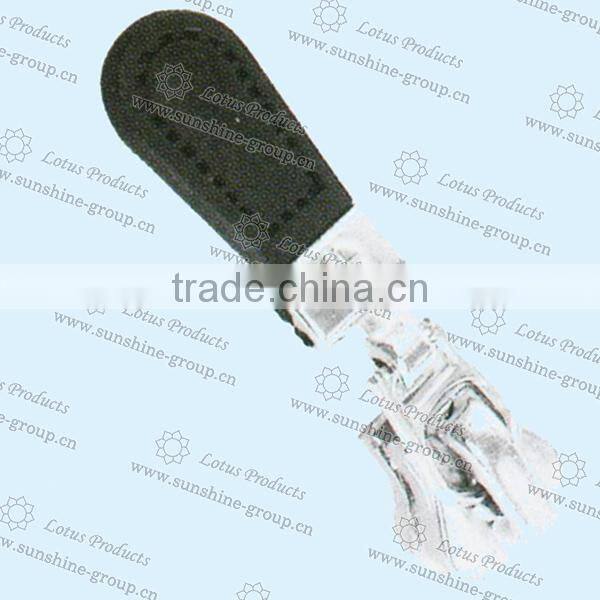 High Quality Leather Slider Zipper