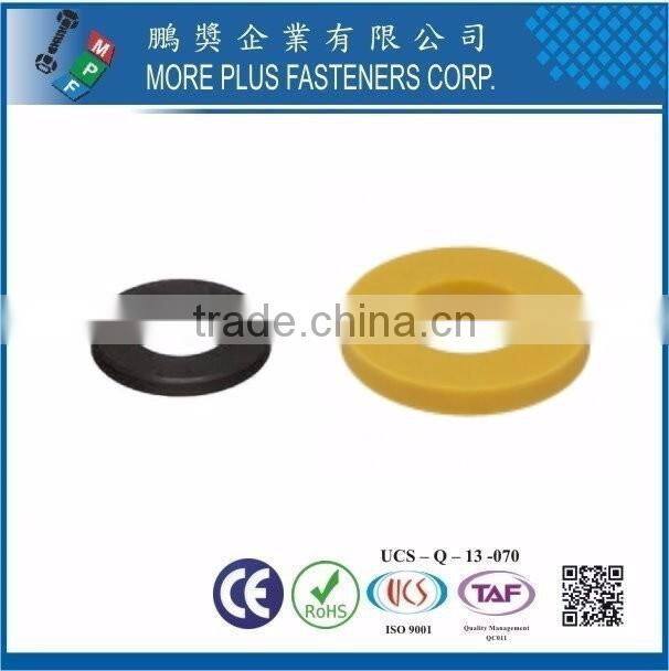 Taiwan Stainless Steel PC N66 Natural Black Nylon Plastic Washer Clear Plastic Washers Large Plastic Washers