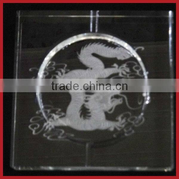 2013 Fashion Crystal Ashtray Stand,Engraved Crystal Ashtray For Business Gift