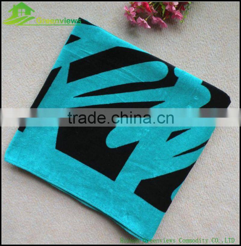Cheap custom printed beach towel cotton towel manufacture beach towel cotton print