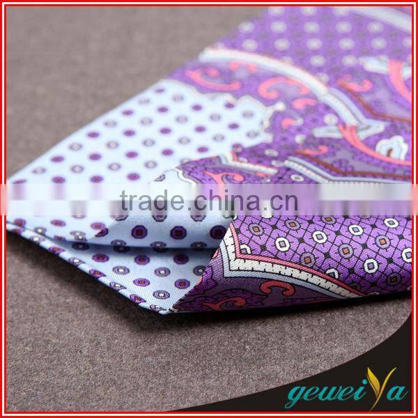Gentleman Twill Silk Printed Fancy Handkerchief