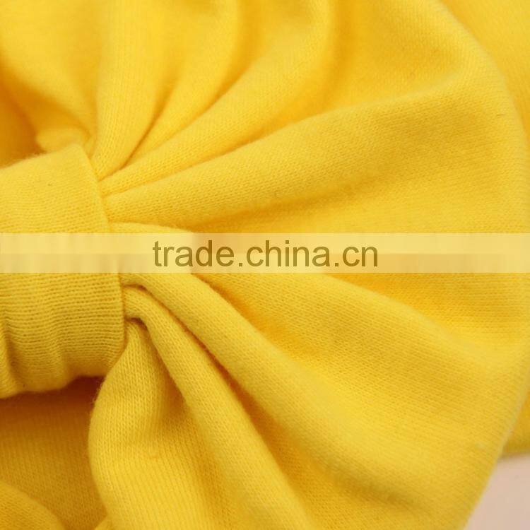 Boutique fancy baby messy bow head wrap , chic toddler girls hair headband M5062008