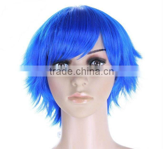 Pop Women Wig Factory in Yiwu,Pop World Cup Brazilian Wigs,Synthetic Lace Party Wig,Wholesale Cheap Hair Full Lace Wig