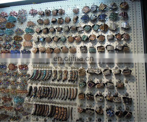 Newest Acrylic Barrette,Rhinestones Ladies Hair Clip