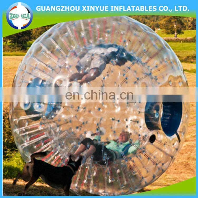 Cheap PVC/TPU harness zorb globe, inflatable zorb ball for sale