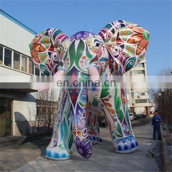 Giant Inflatable elephant With LED for Park Decoration