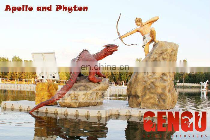 Chinese dragon garden statues for sale