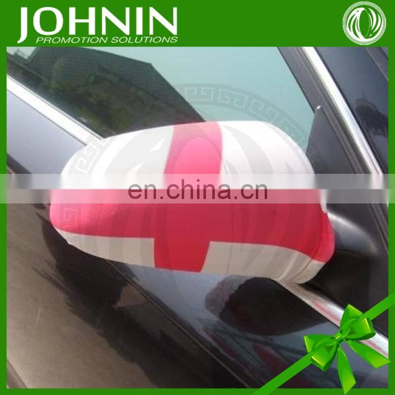 spandex polyester printed advertising national flag car mirror cover