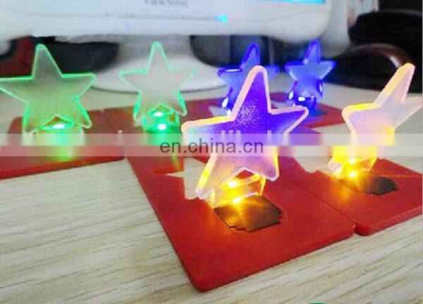 Christmas card lamp glovon led light up card led card light