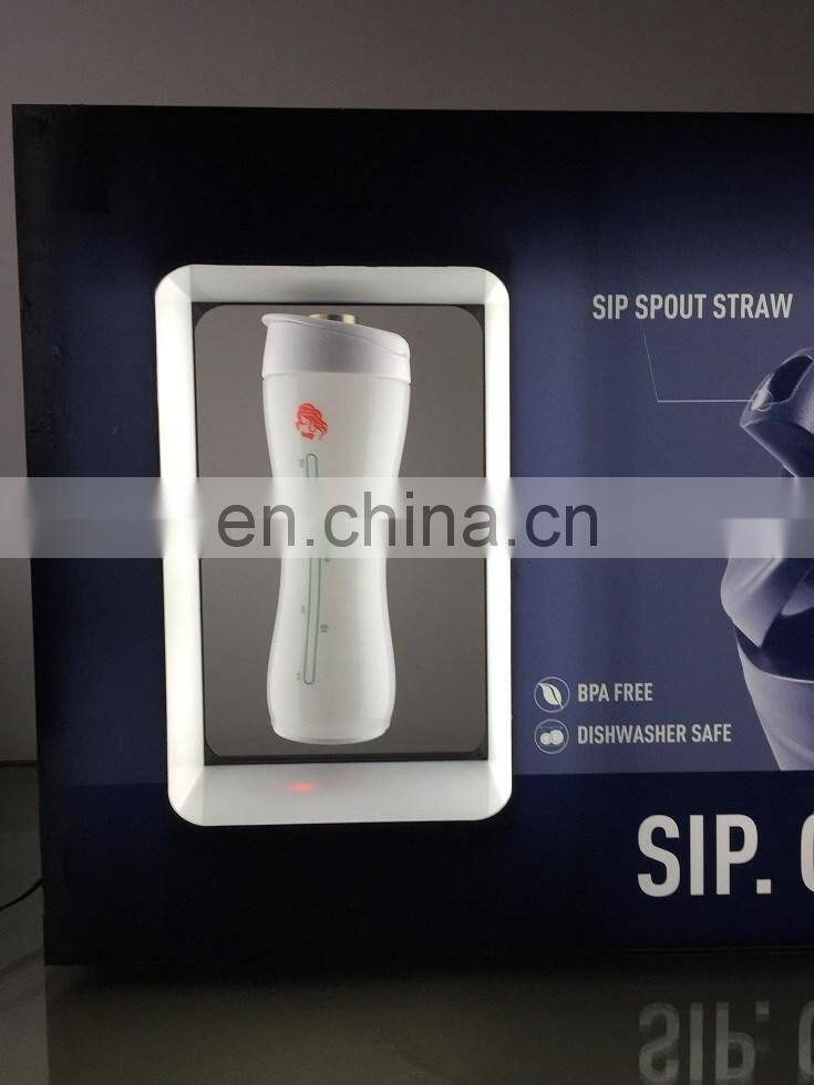 Manufacturing Customized Magnetic Floating acrylic display stands